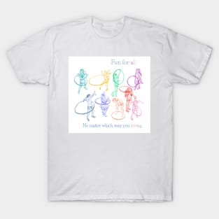 Rainbow Pride Hula Hoopers T-Shirt